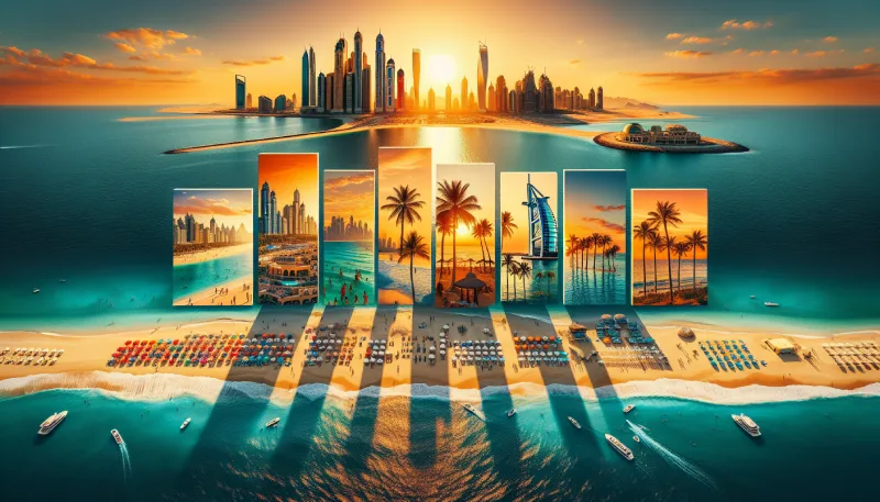 Esplora le Spiagge di Dubai